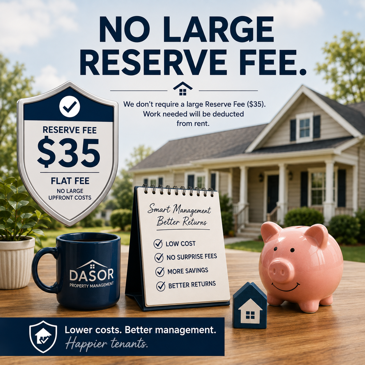 No Large Reserve Fee